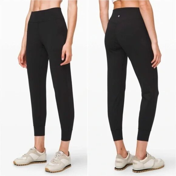 Lululemon Align Jogger 28" Nulu Black Size 6 - Picture 1 of 13